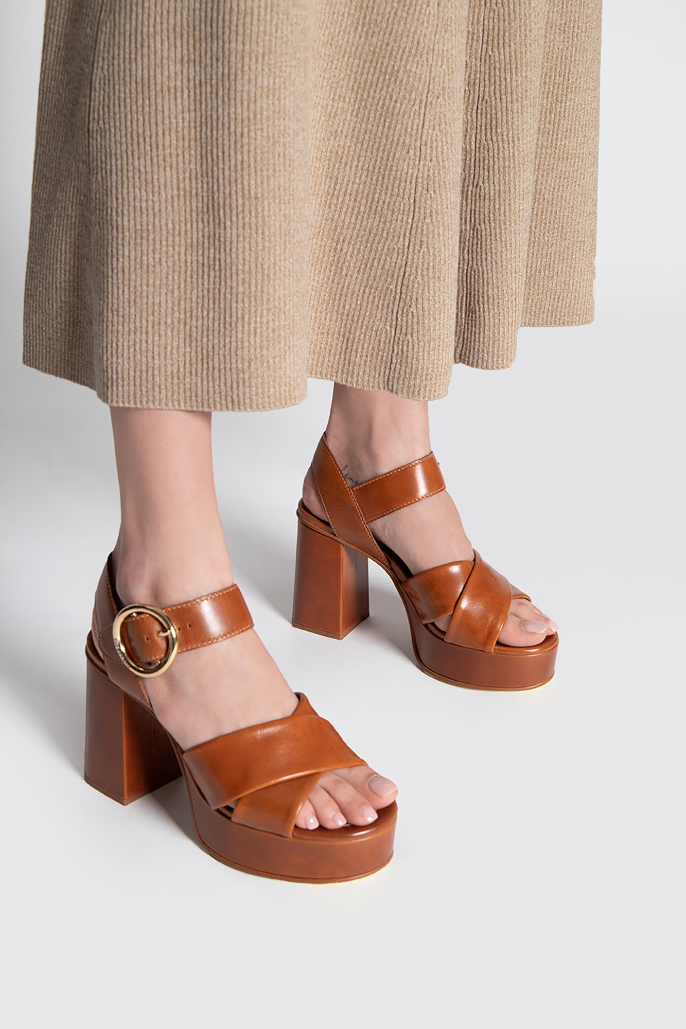See By Chloe ‘Lyna’ platform cotton