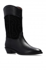 See By Chloe Leather heeled cowboy boots