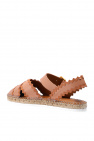 See By Chloé BROWN ‘Fermo’ leather espadrilles