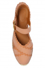 See By Chloé BROWN ‘Fermo’ leather espadrilles