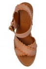 See By Chloé beige ‘Glyn’ wedge sandals