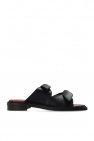 See By Chloe Leather slides with logo