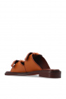 See By Chloe Leather slides with logo