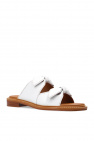 See By Chloe Leather slides with logo
