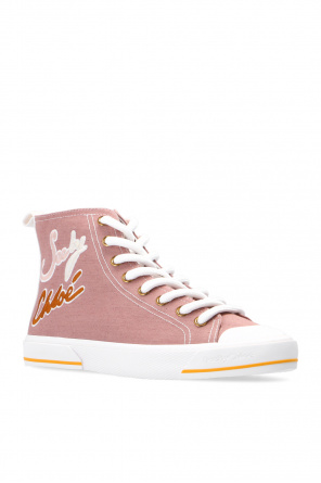 See By Chloé Lace-up ankle boots with logo