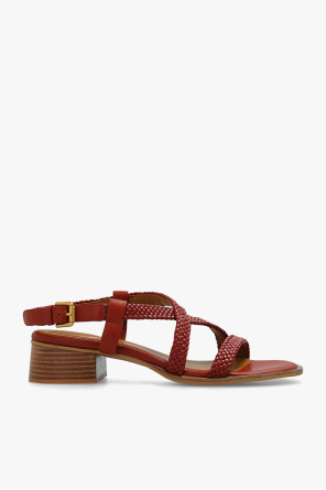 see by chloe impecable glyn leather platform espadrille sandals