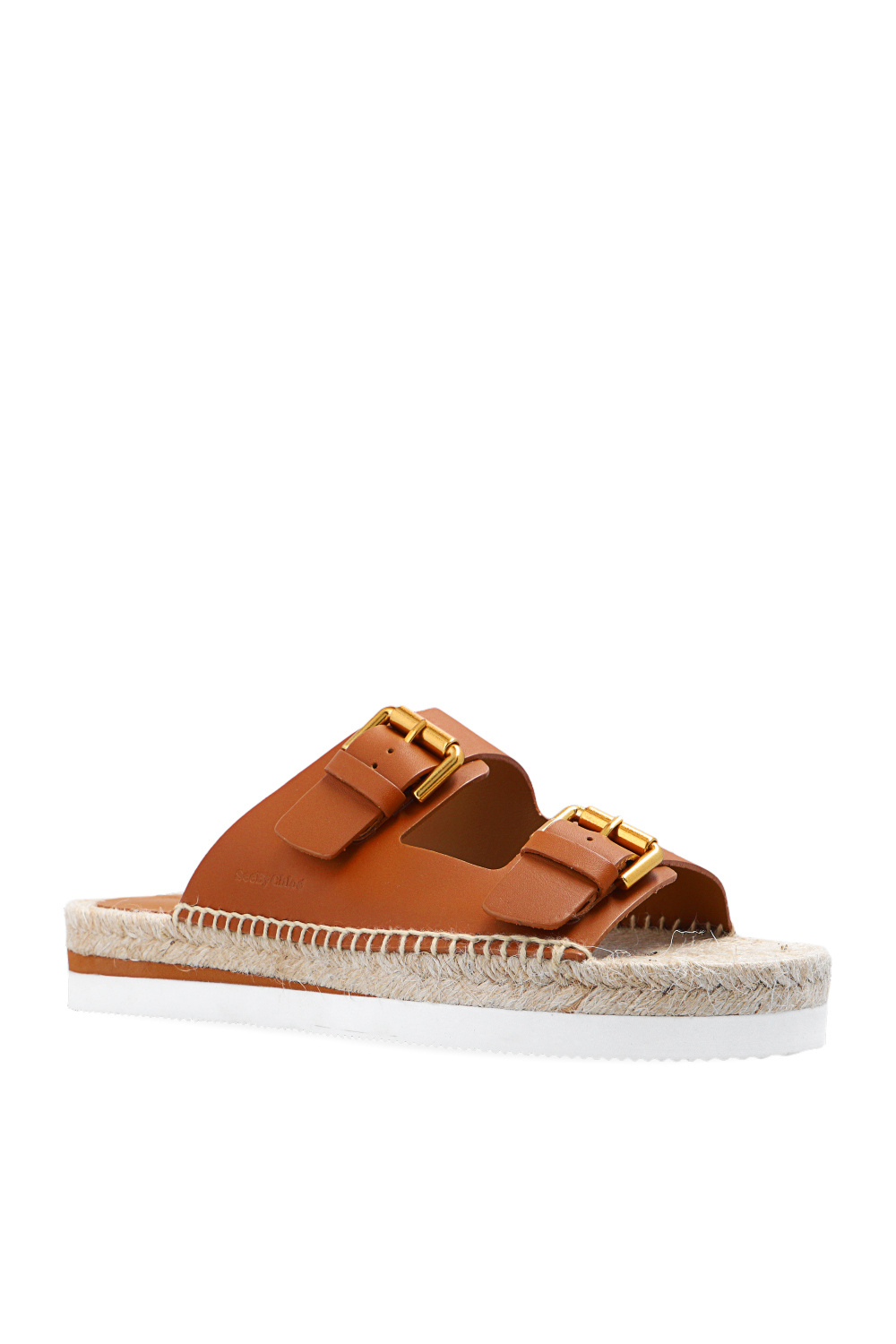 See By Chloé ‘Glyn’ leather slides