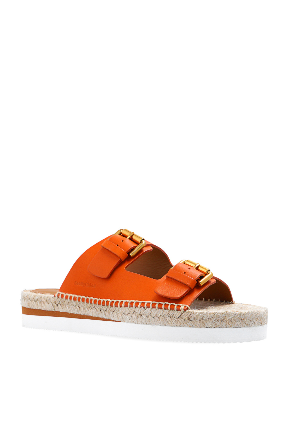 See By Chloé ‘Glyn’ leather slides