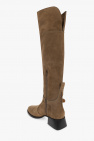 See By Chloé BROWN ‘Lory’ heeled boots