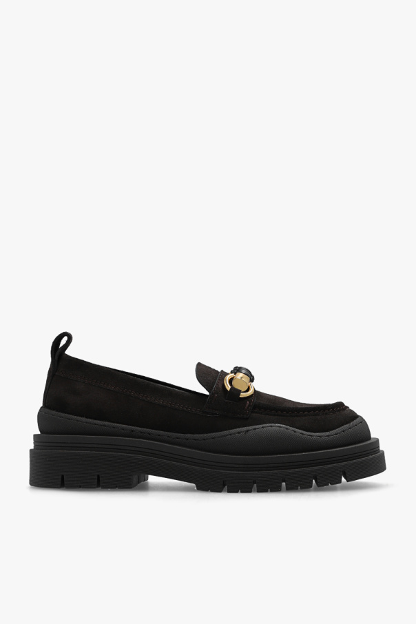 See By Chloé Zamszowe buty ‘Lylia’ typu ‘loafers’