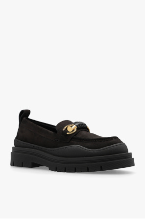 See By Chloé Zamszowe buty ‘Lylia’ typu ‘loafers’