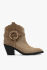 See By Chloé ‘Hana’ suede cowboy boots