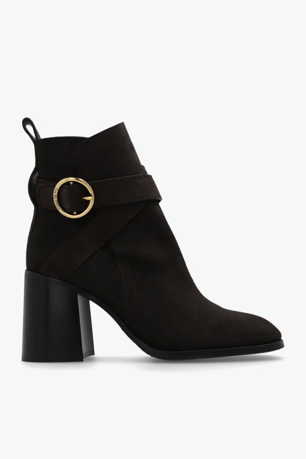 See By Chloé ‘Lyna’ heeled ankle boots