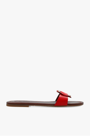 ‘chany’ leather slides od See By Chloé