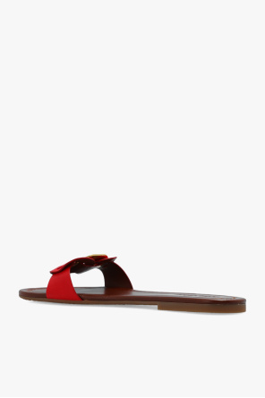 See By Chloé ‘Chany’ leather slides