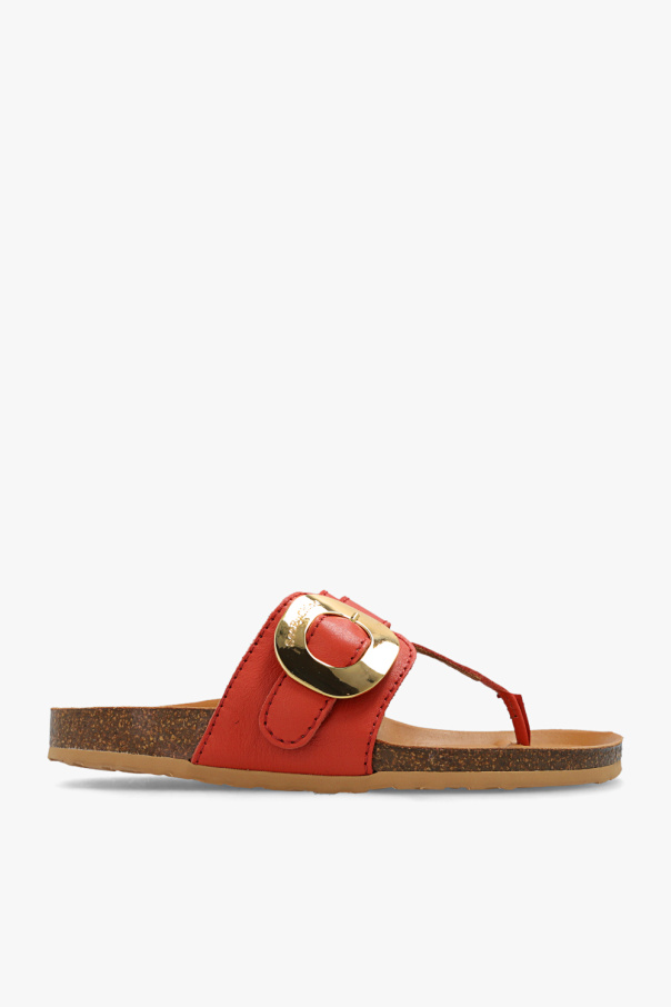 See By Chloé ‘Chany’ leather slides