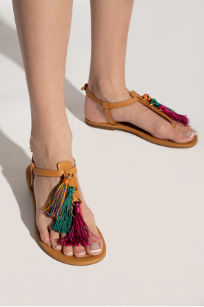 ‘kime’ wool with tassels od See By Chloé
