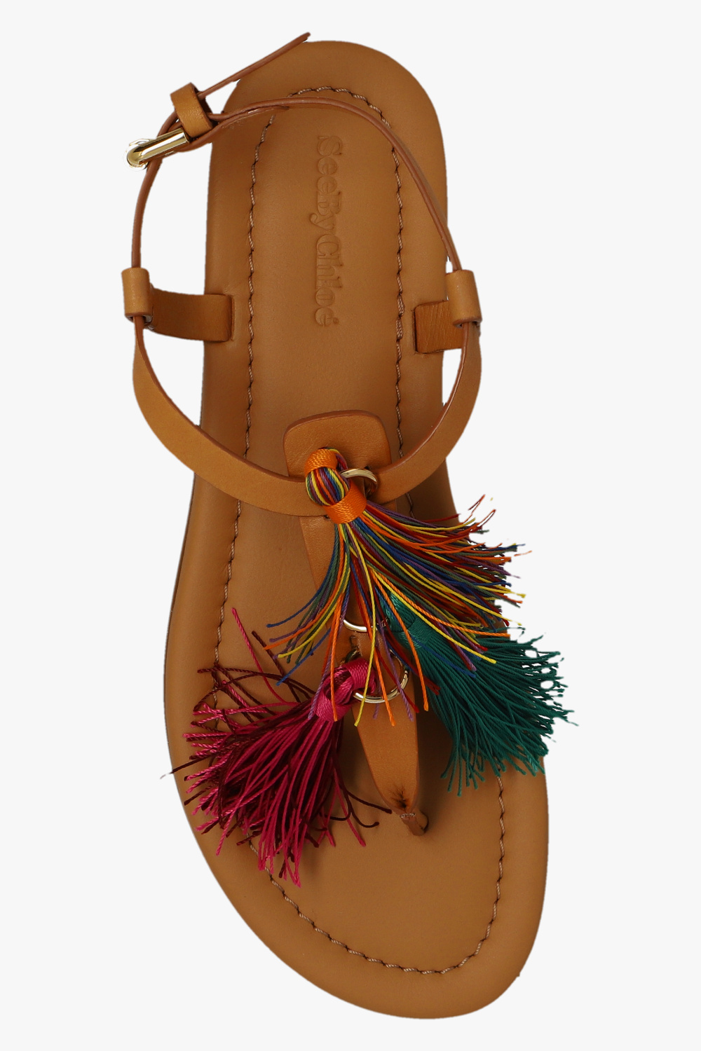 See By Chloé ‘Kime’ sandals with tassels