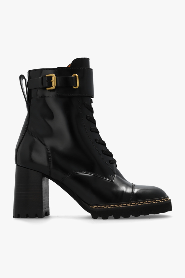 See By Chloé ‘Mallory’ heeled ankle boots