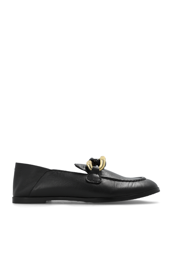 ‘Monyca’ leather loafers od See By Chloé