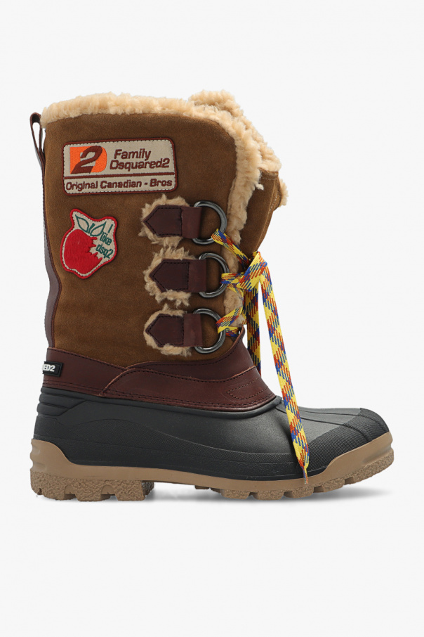 Dsquared2 ‘Wood Lover Duck’ snow boots