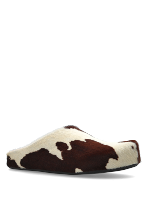 Marni Animal print slides