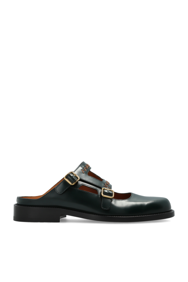 Leather slides od Marni