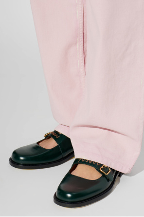 Leather slides od Marni