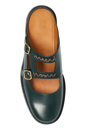 Marni Lederpantoletten