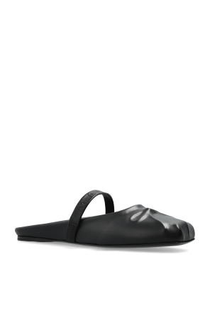 Marni Skórzane klapki