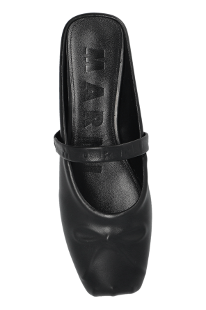 Marni Skórzane klapki