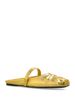 Marni Skórzane klapki