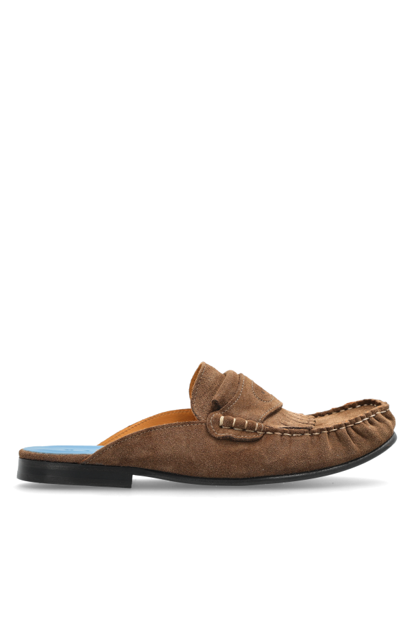 Leather slides od Marni