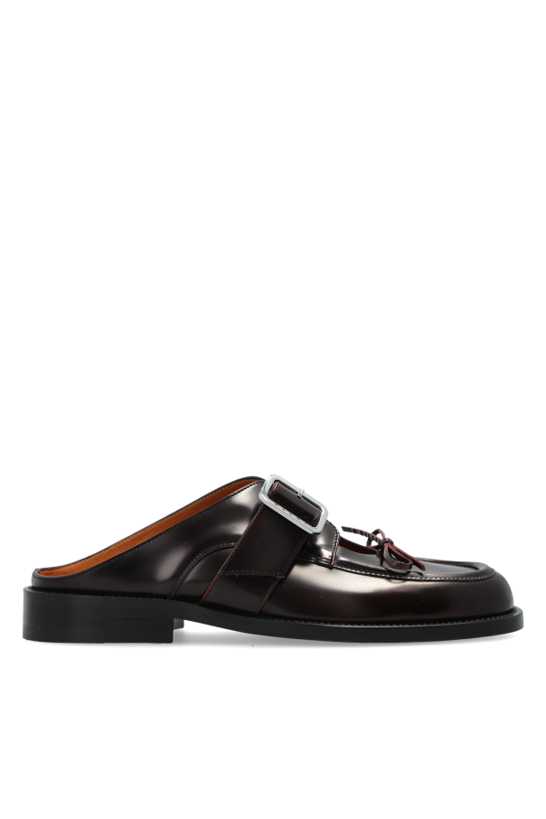 Leather slides od Marni