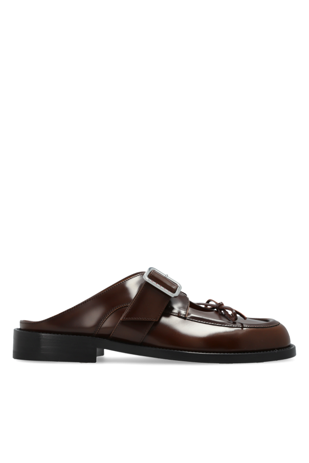 Leather slides od Marni