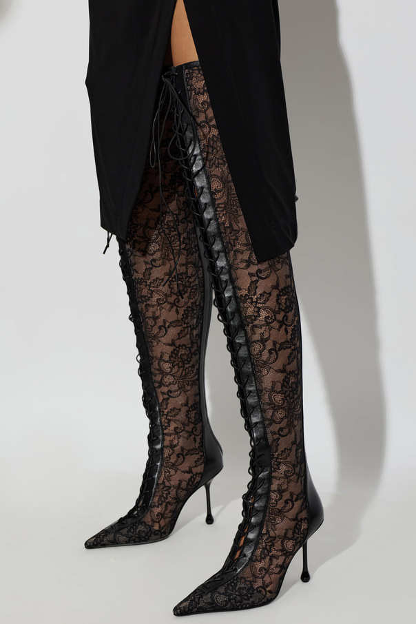 Jimmy Choo Kozaki na obcasie ‘Scarlett’