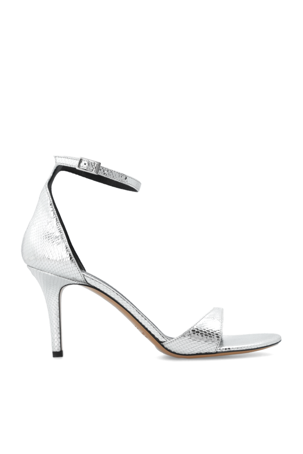 ‘Ailisa’ heeled sandals in leather od Isabel Marant
