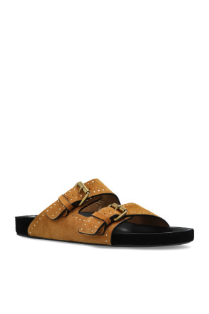 Isabel Marant Chinelos de camurça "Lennyo"