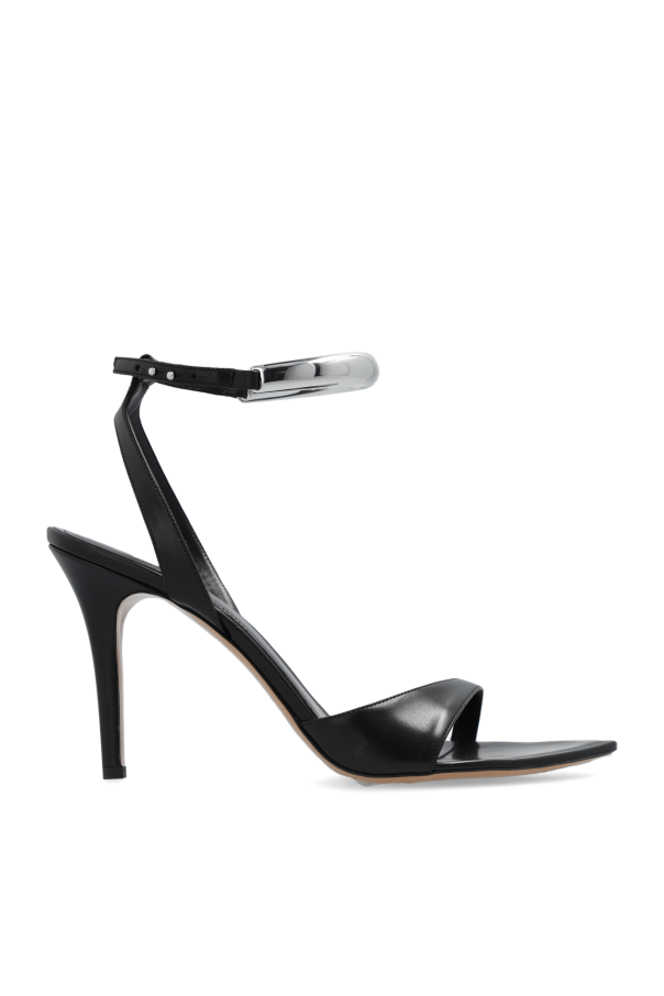 Isabel Marant Leather high-heeled sandals 'Yluan'