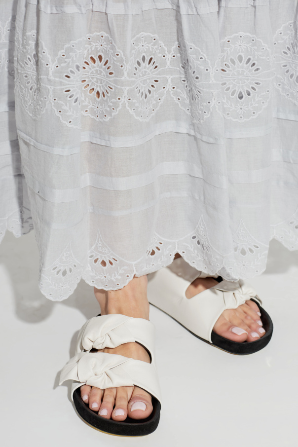 Isabel Marant ‘Lennyo Bow’ slides