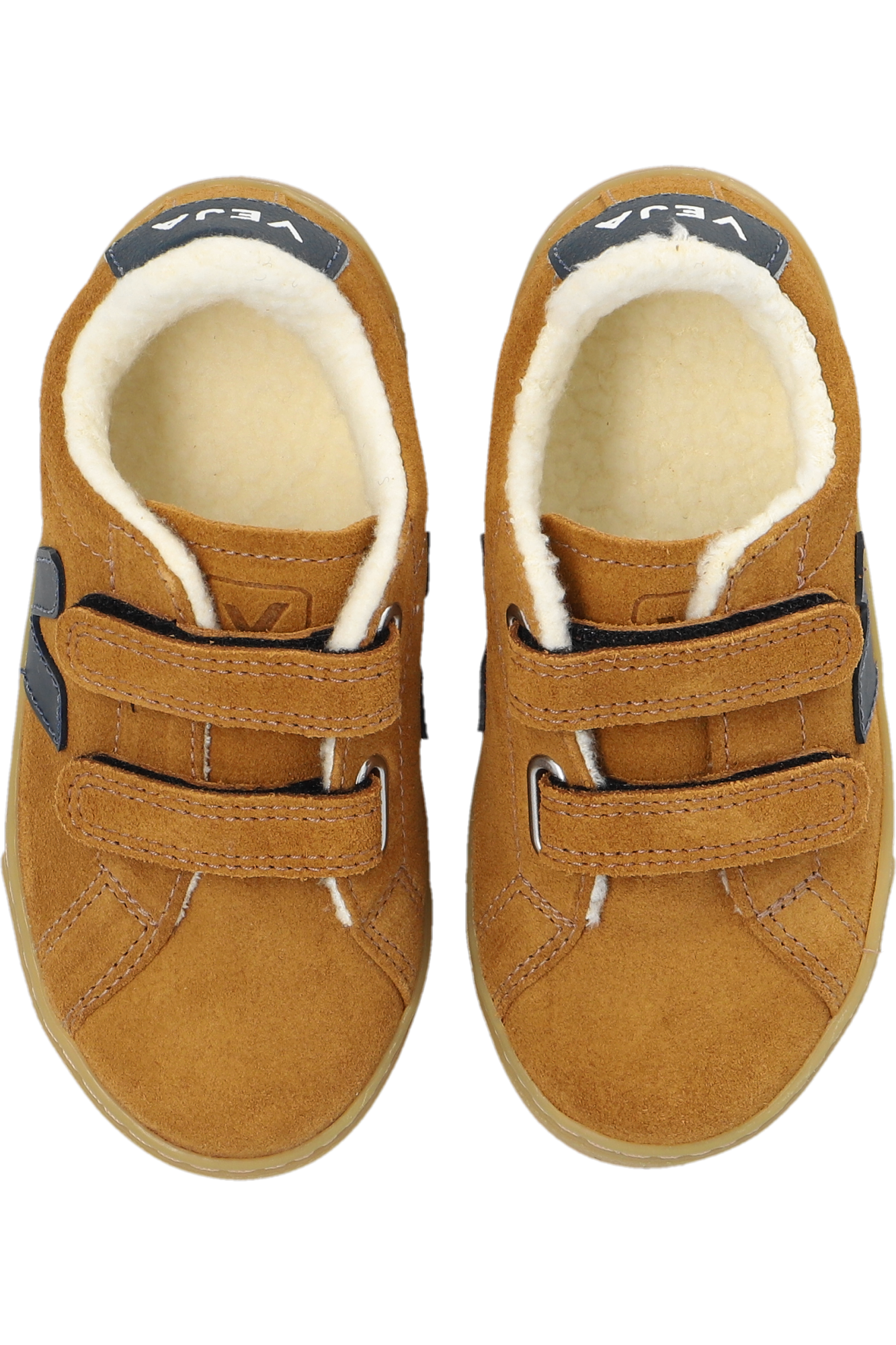 Veja Kids ‘Carmel Nautico’ suede sneakers