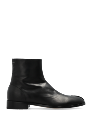 Skórzane botki od MM6 Maison Margiela