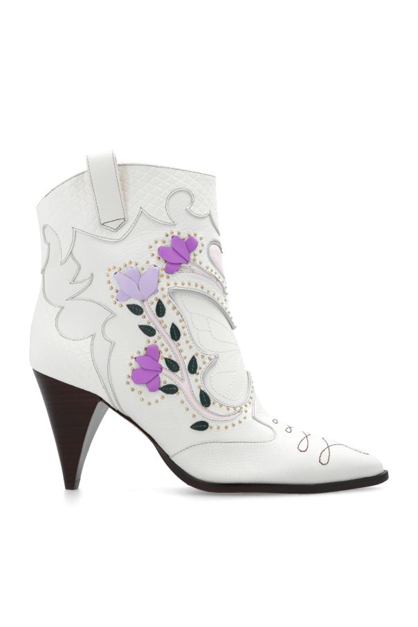 ‘Shelby’ heeled cowboy boots od Sophia Webster