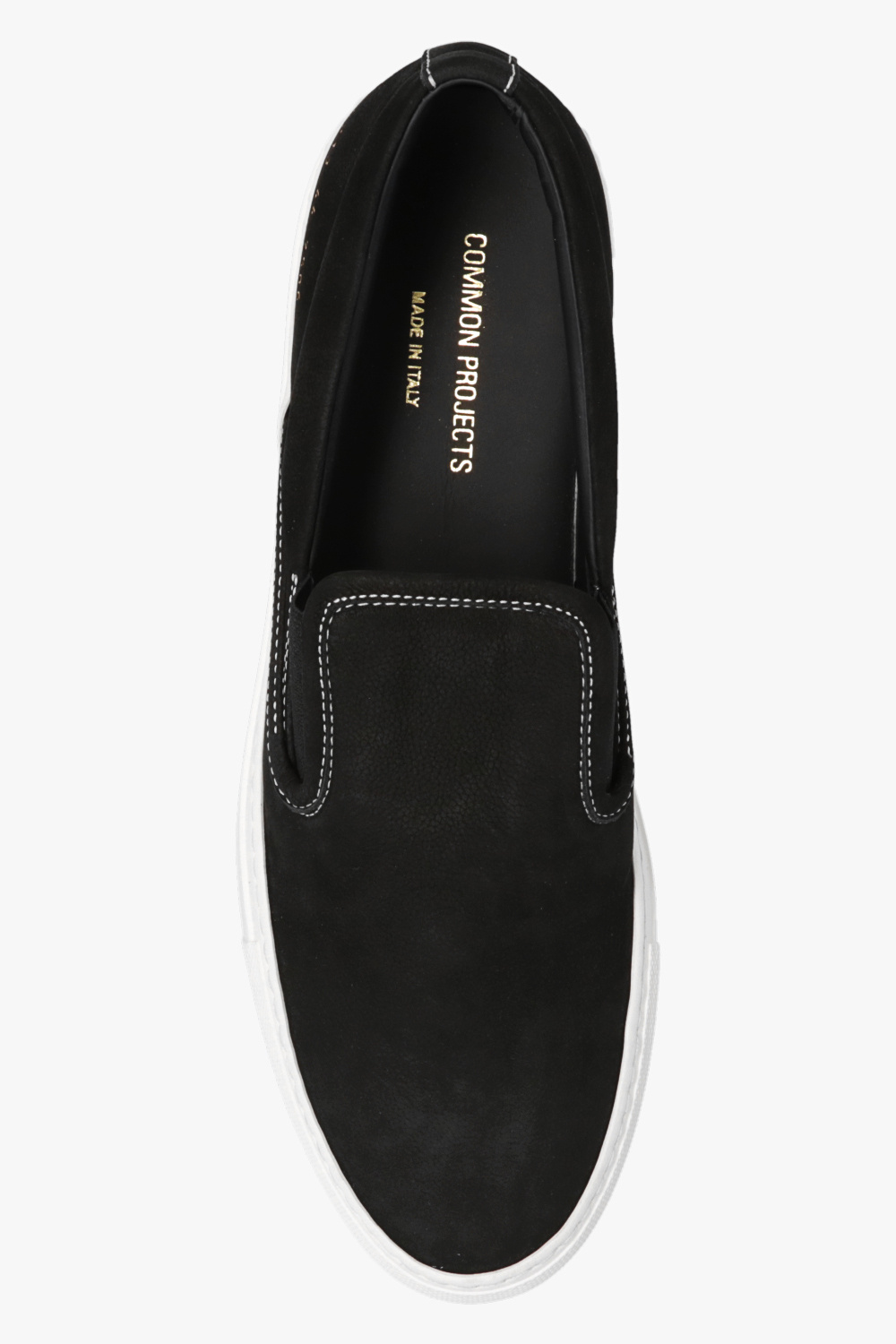 Common Projects Logo Embroidery Ankle Boots
