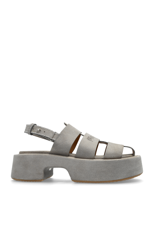 JW Anderson Zapatos de plataforma de ante