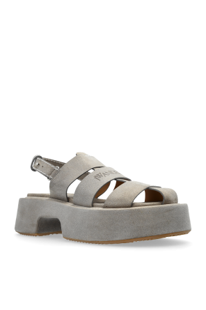 JW Anderson Zapatos de plataforma de ante