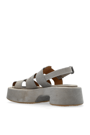 JW Anderson Zapatos de plataforma de ante