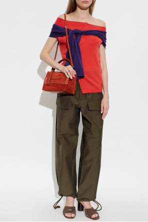 JW Anderson Suede heeled mules