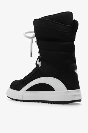 Dsquared2 'Alexander McQueen low-top metallic-heel sneakers White