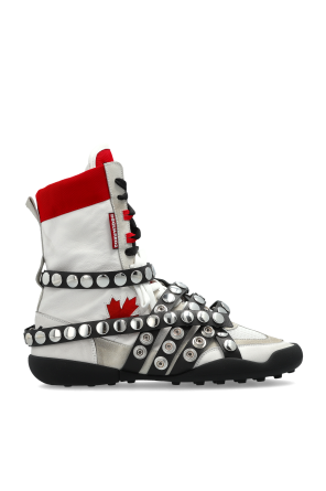 Ankle-high sports shoes